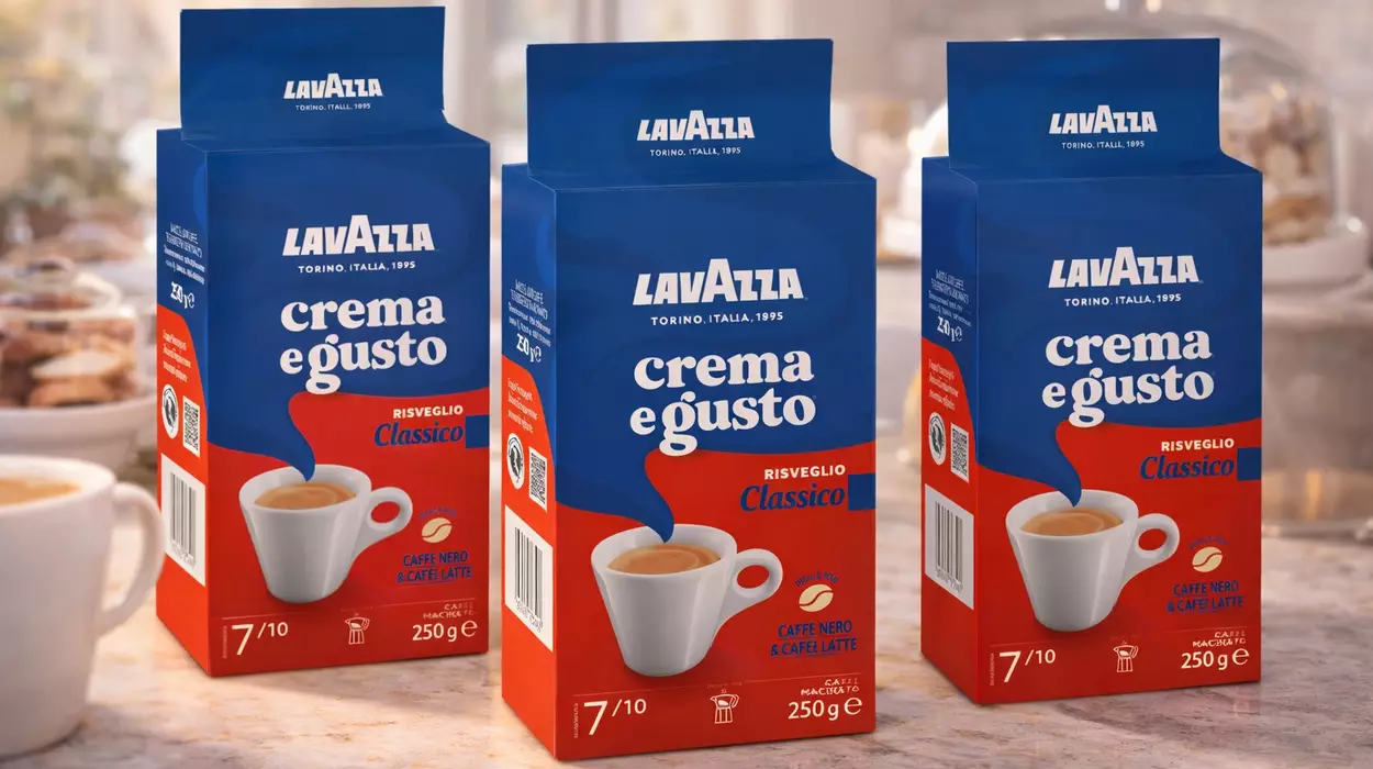3 lavazza crema e gusto classico café molido natural