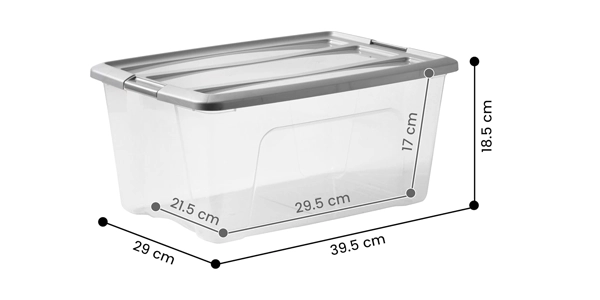 3 cajas de almacenamiento Iris Ohyama oferta