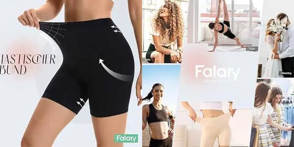 3 leggins cortos Falary oferta