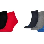 3 pares de calcetines Puma Quarter Plain