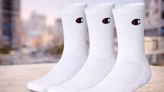 3 pares de calcetines Champion Core Crew unisex