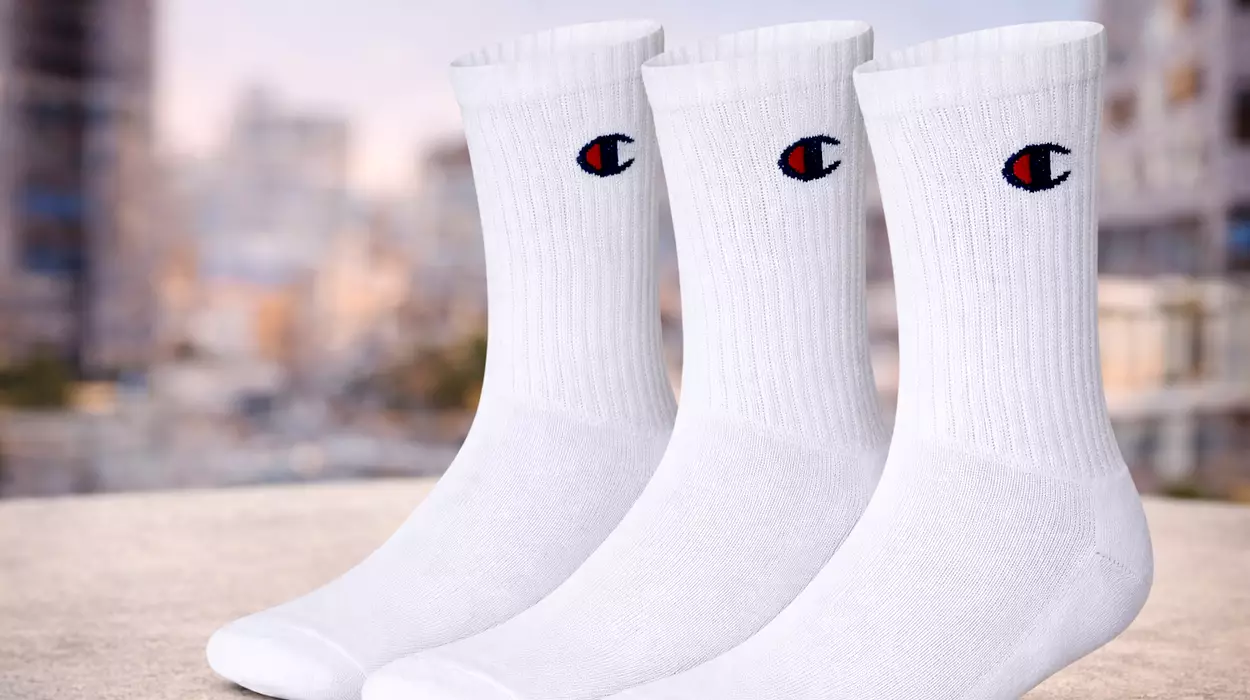 3 pares de calcetines Champion Core Crew unisex