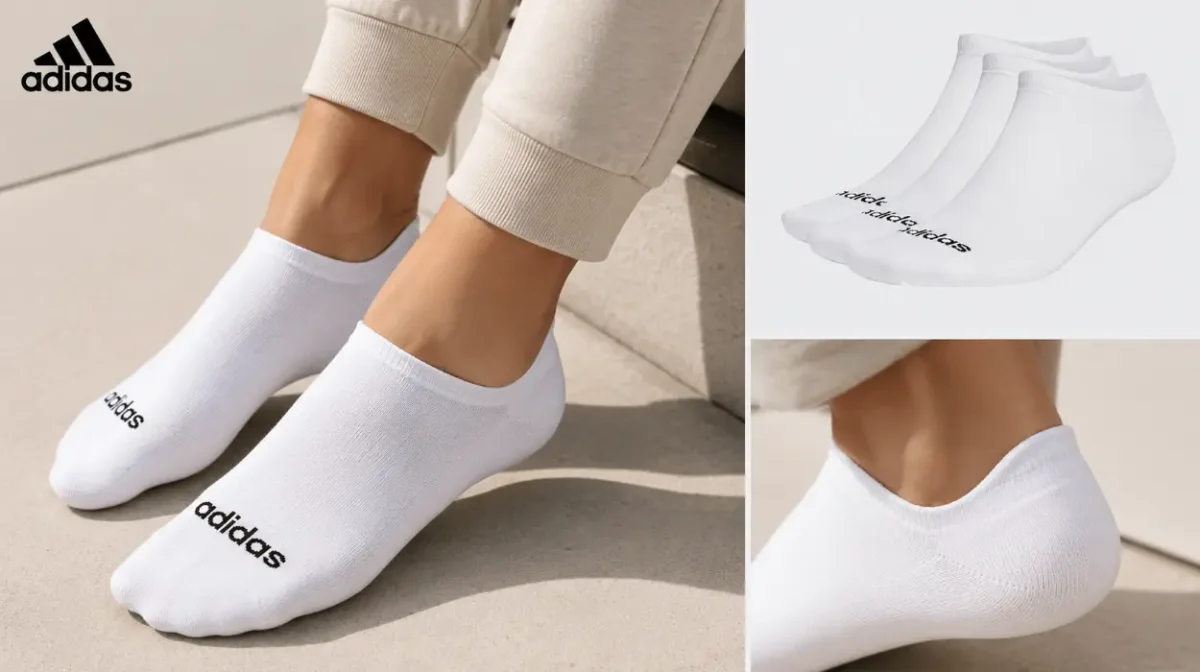 Pack x3 pares de calcetines de caña baja Adidas Adi 21