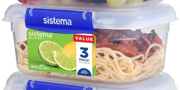 Chollo 3 recipientes sistema klip it plus 1l