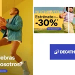 30% de descuento en Decathlon promoción nueva web