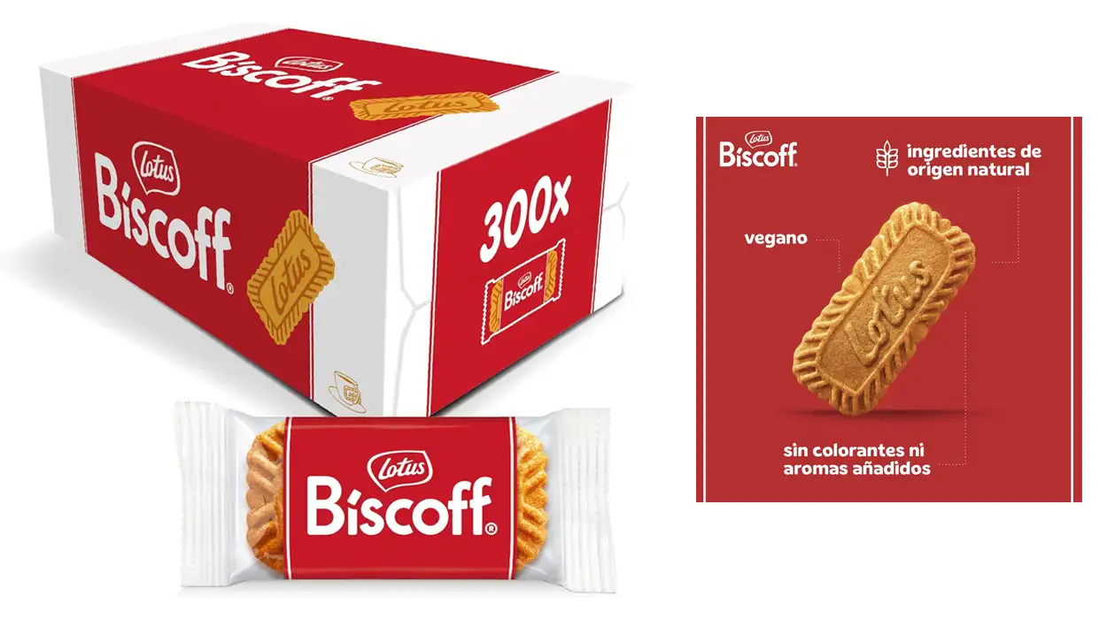 300 galletas Lotus oferta