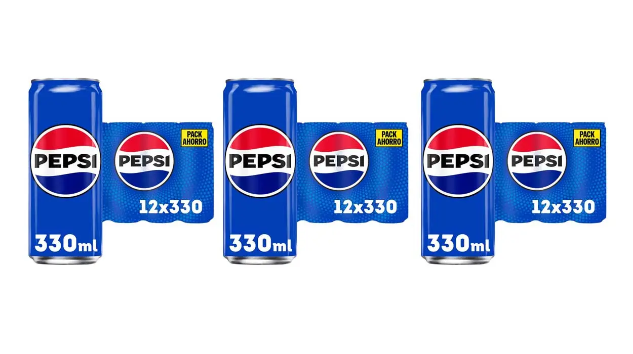 36 latas Pepsi