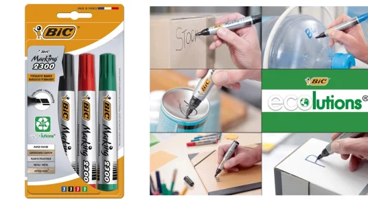 4 marcadores permanentes BIC Marking 2300 ECOlutions