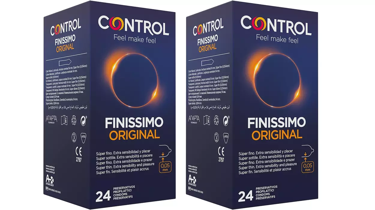 2 cajas de 24 preservativos Control Finissimo Original baratos