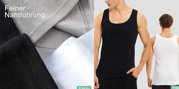camisetas tirantes algodón hombre Falary oferta