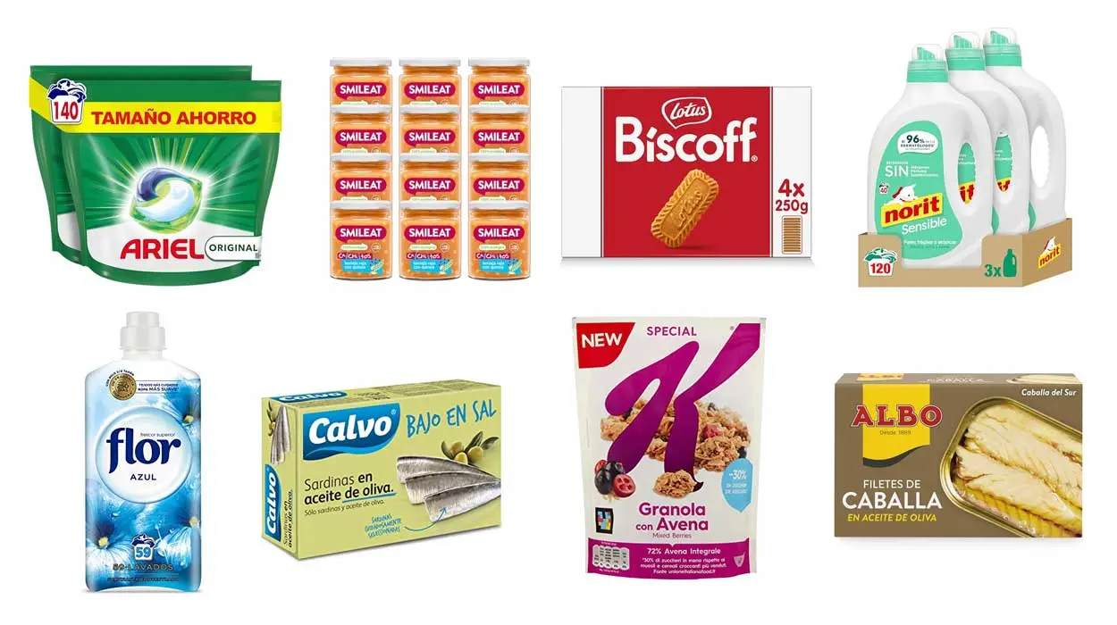 50% 2ª unidad Amazon Supermercado