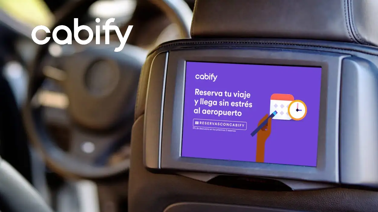 50% de descuento en Cabify con código promocional