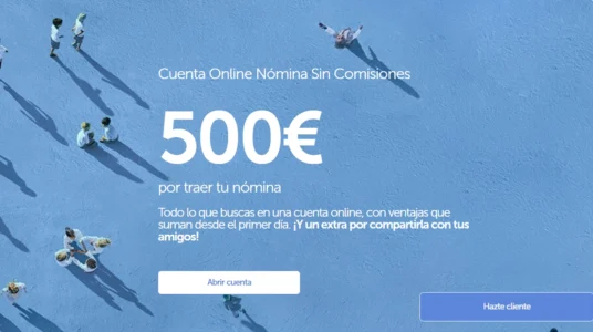 500€ por traer tu nomina ABANCA promoción