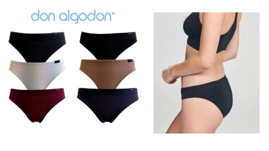 6 bragas Don Algodon baratas