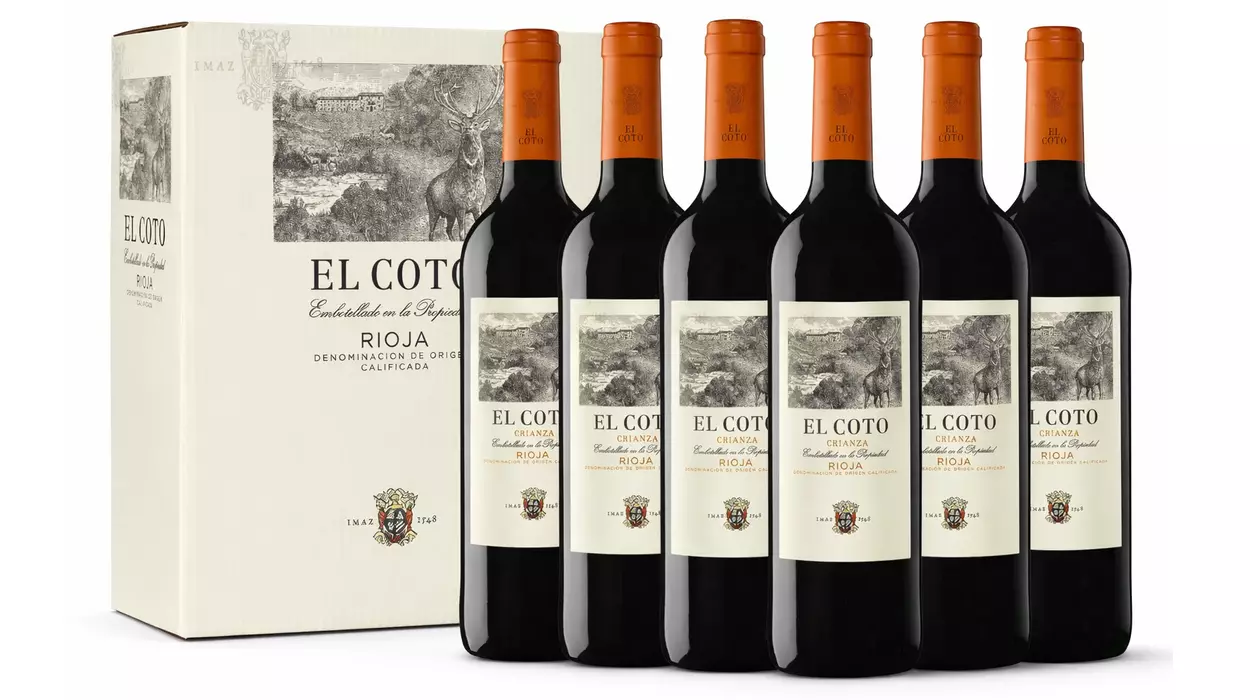 Pack x6 El Coto Crianza Vino Tinto DOC Rioja Tempranillo