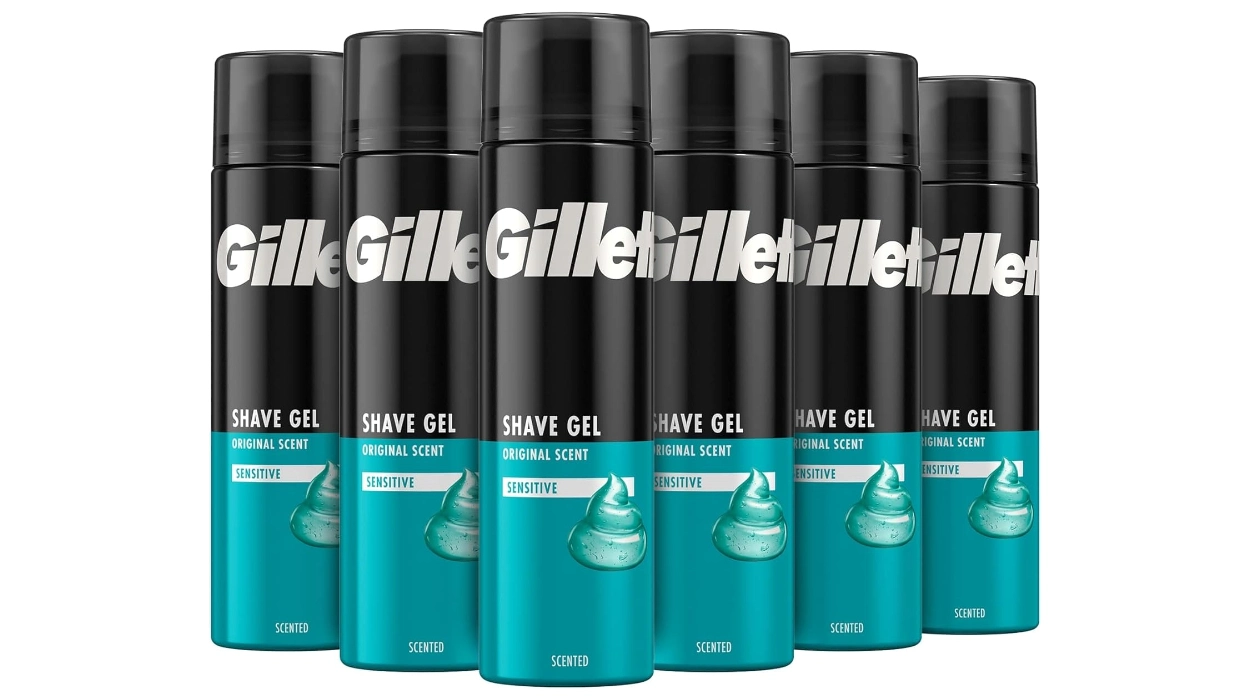 6-geles-de-afeitar-gillette-classic