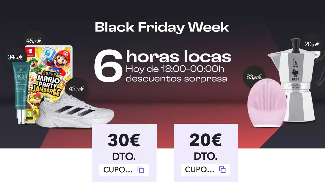 6 horas locas Miravia Black Friday