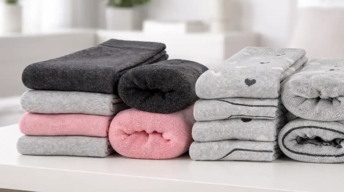 Estos 6 pares de calcetines de invierno gruesos tipo frotté para mujer son una gran compra para el día a día