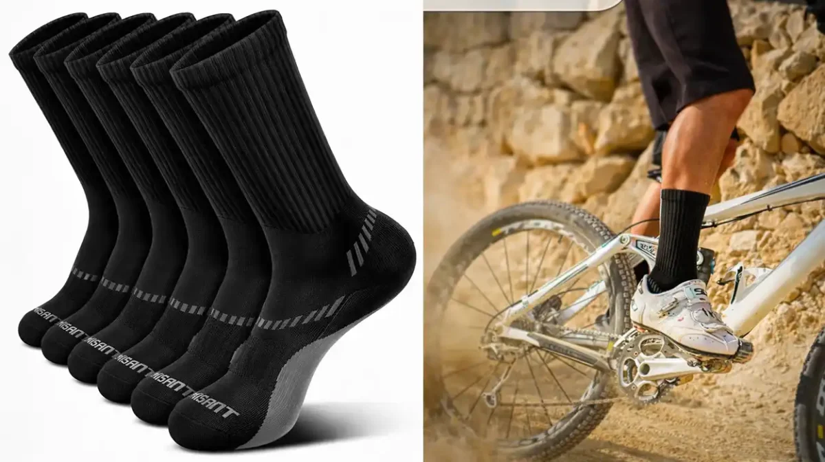 Pack de 6 pares de calcetines deportivos antiampollas Bulliant para hombre