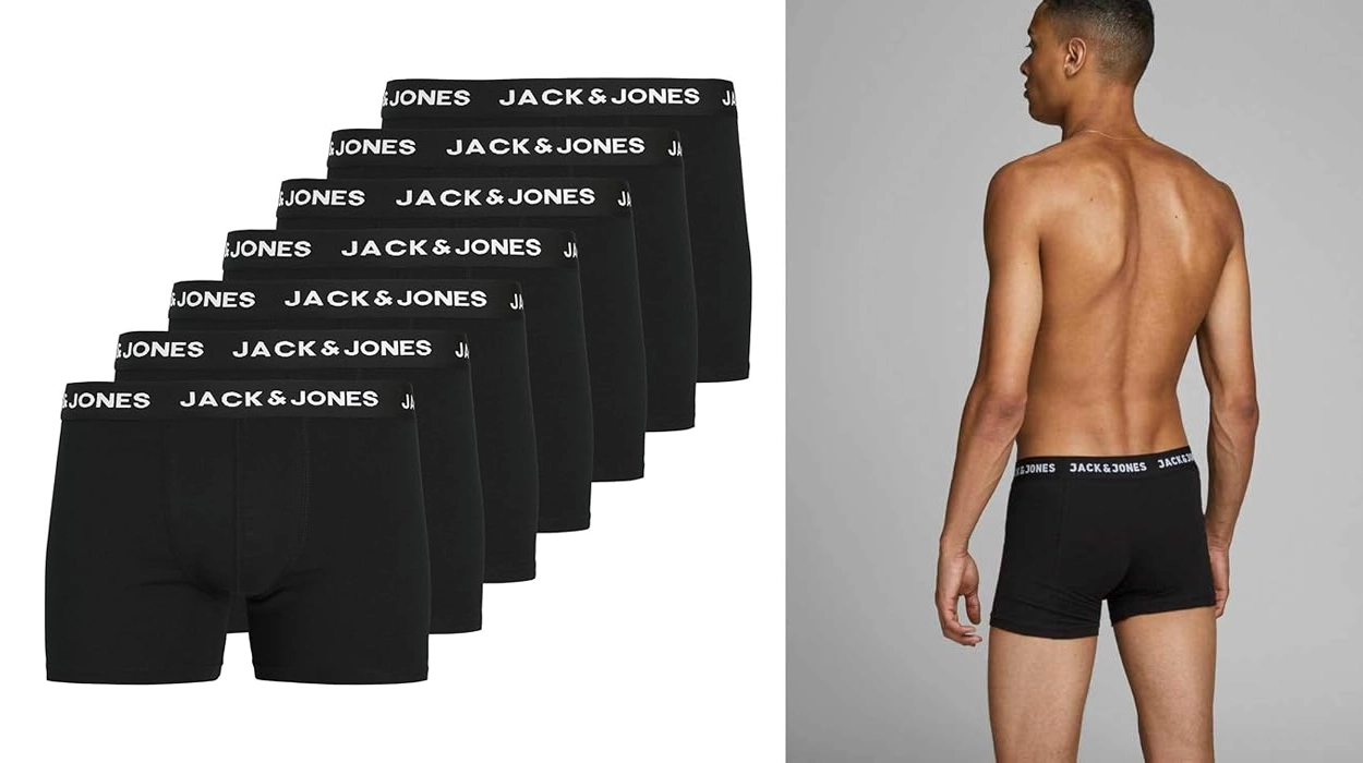 7 boxers Jack & Jones baratos