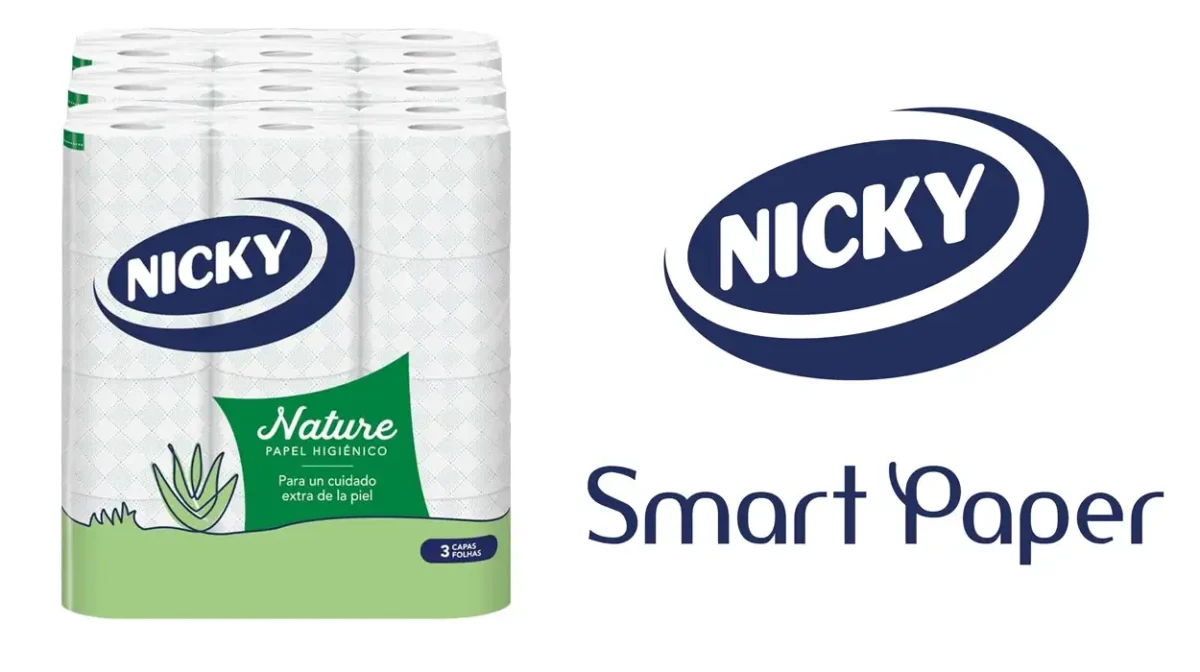 72 rollos de papel higiénico tricapa Nicky Nature