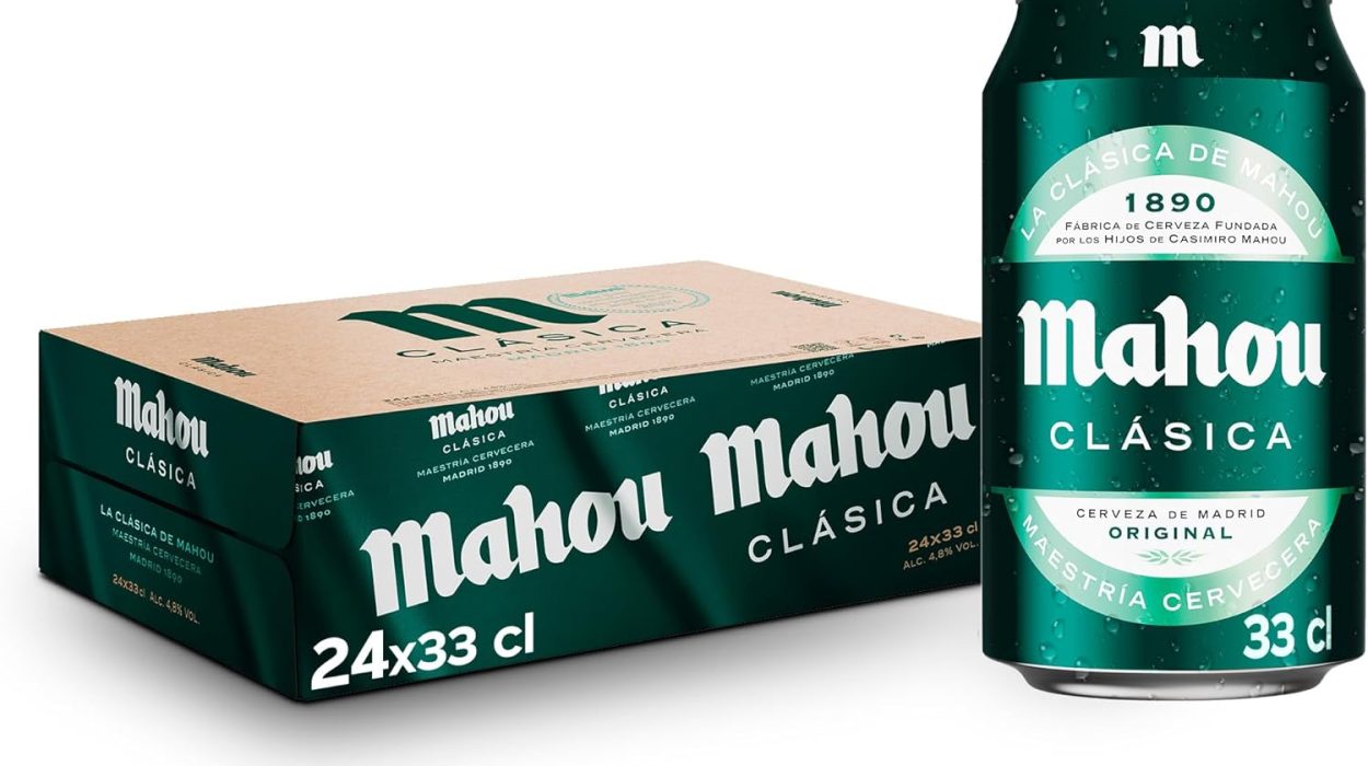 Pack x24 cervezas Mahou Clásica en lata de 33 cl