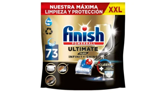 73 pastillas Finish Ultimate Plus Infinity Shine