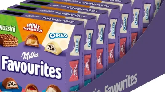 Chollo 8 cajas de milka favourites surtido de bombones de 141 g cada una