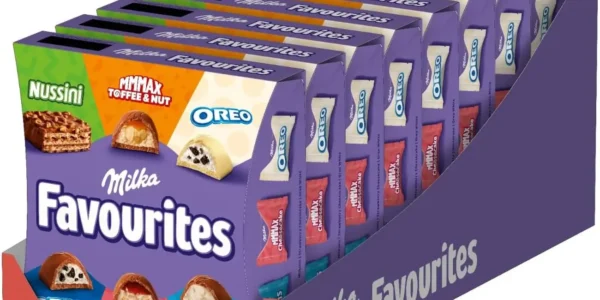 Chollo 8 cajas de milka favourites surtido de bombones de 141 g cada una