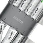 Chollo 8 pilas recargables imuto aa de 2000 mwh con cargador