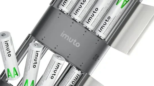 Chollo 8 pilas recargables imuto aa de 2000 mwh con cargador