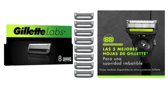 8 recambios Gillette Labs baratos
