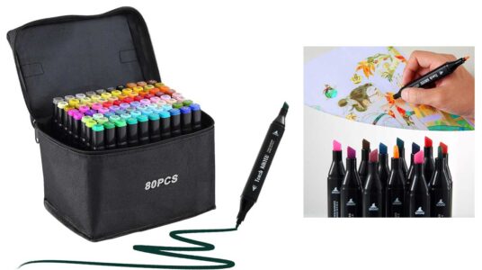 80 rotuladores permanentes Ordeluxe baratos