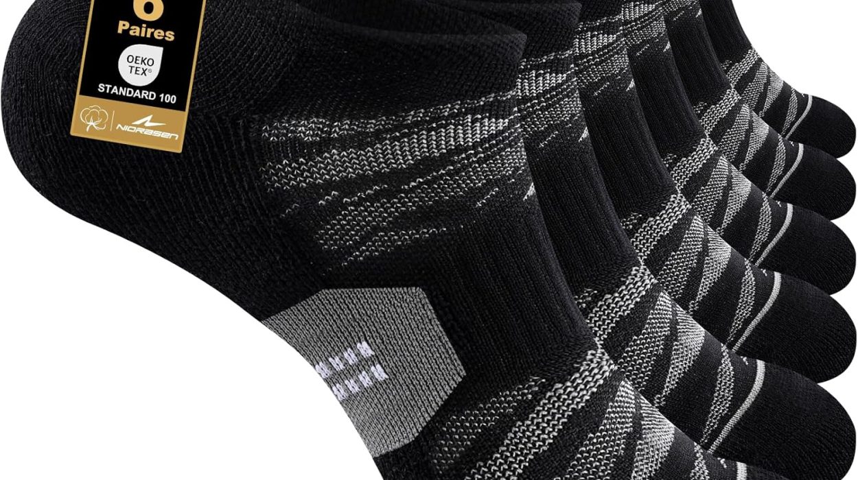 Pack x6 pares de calcetines deportivos transpirables Niorasen unisex