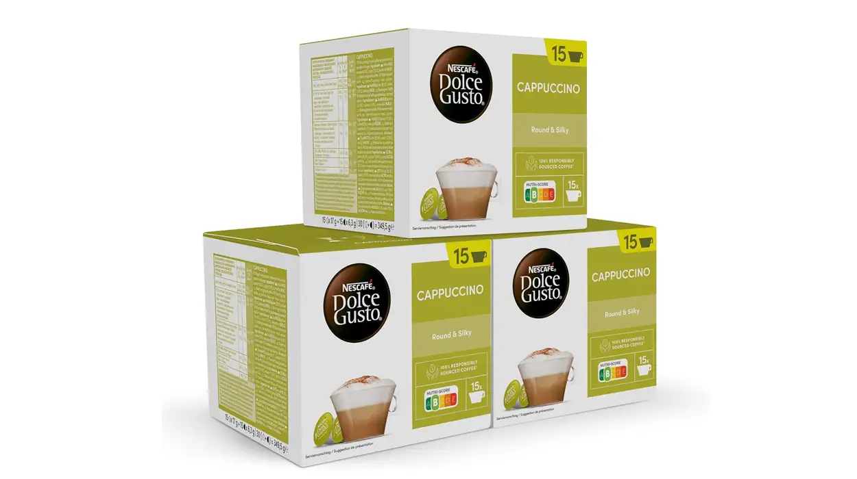 90 cápsulas Nescafe Dolce Gusto barato