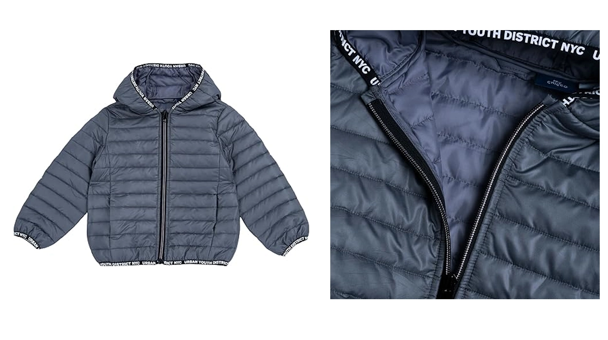 Abrigo acolchado Chicco con relleno de 120 g para niños