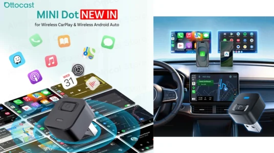 Adaptador Mini Dot Cube CarPlay Ottocast