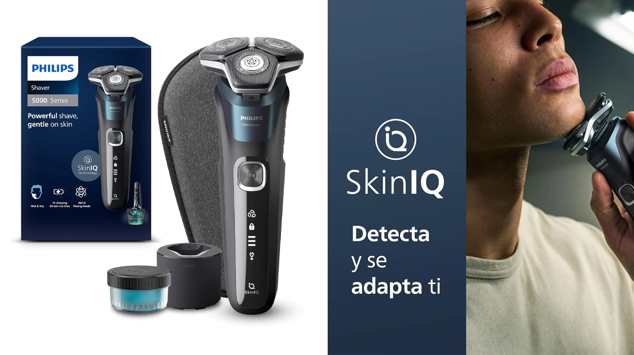 Afeitadora eléctrica Philips Shaver Serie 5000 Wet & Dry