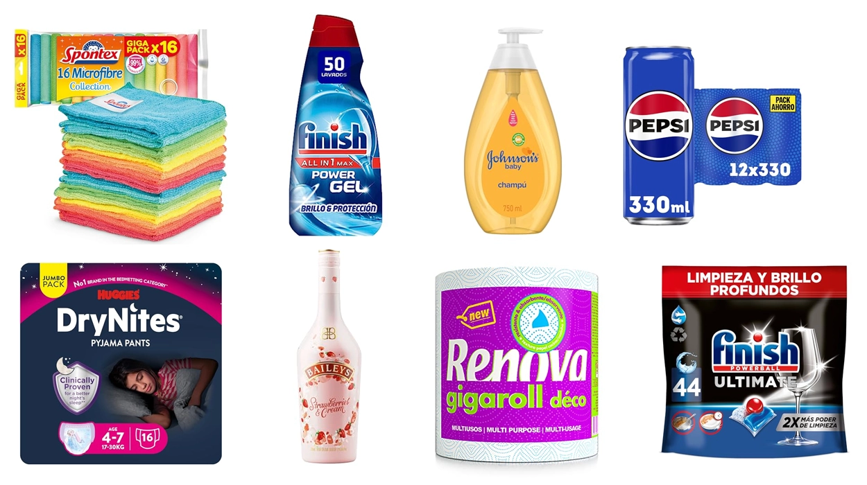 Ahorra el 70% de la segunda unidad en todos estos productos de supermercado ¡Hay cositas!