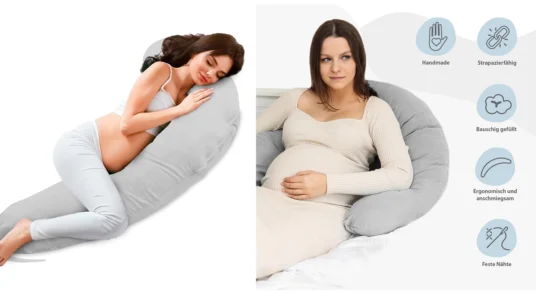 Almohada de embarazo y lactancia Totsty Baby de 190 cm