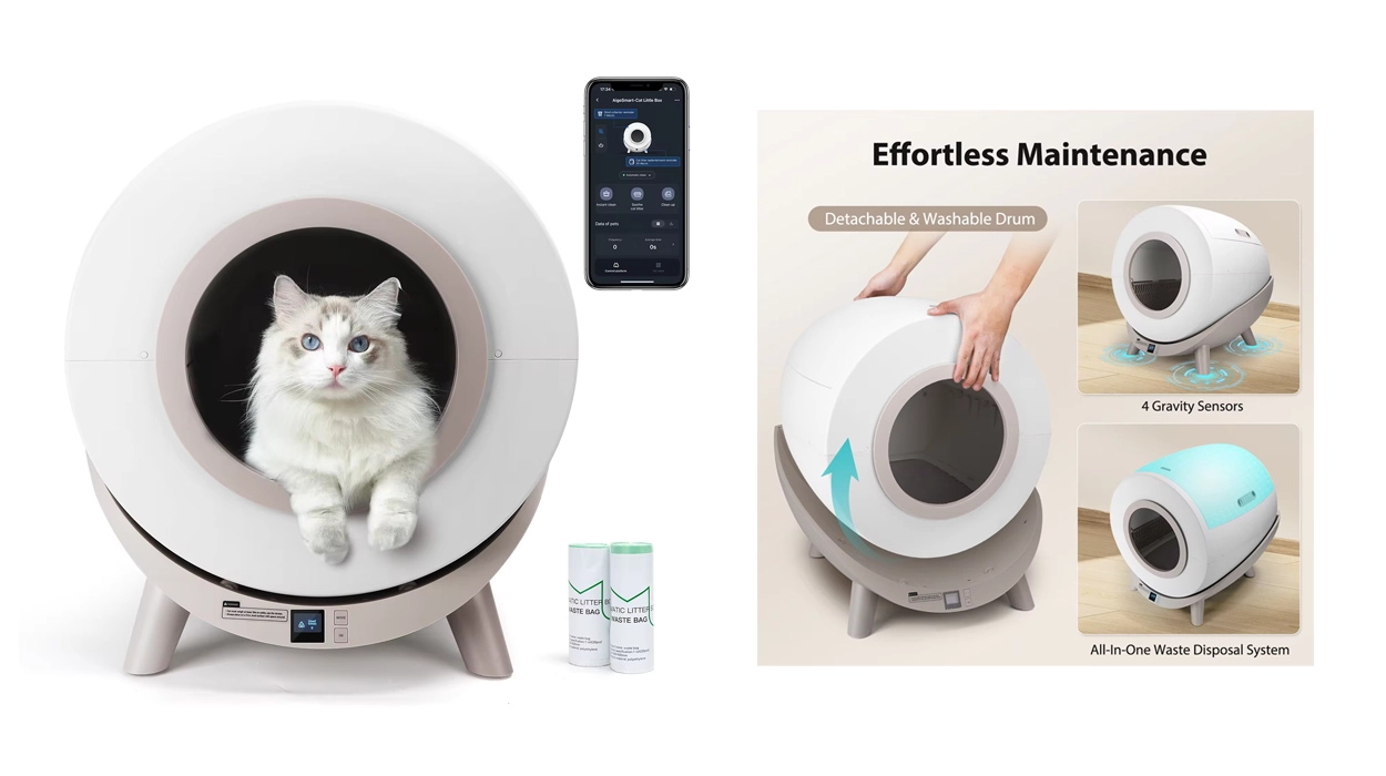 Arenero autolimpiable inteligente Nobleza para gatos