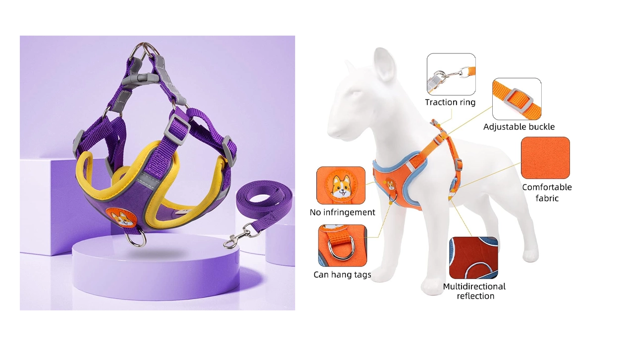 Arnés para perros pequeños, medianos y gato