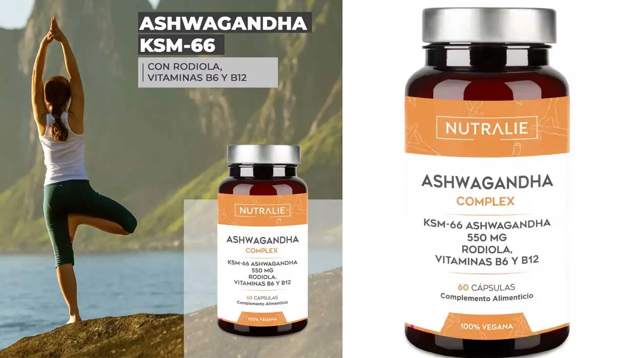  Ashwagandha KSM-66 Pura Nutralie barata