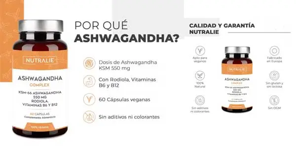 Ashwagandha KSM-66 Pura Nutralie oferta