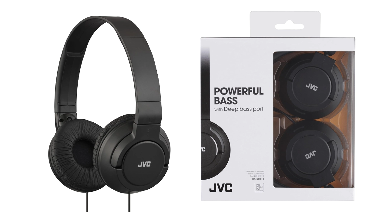 Auriculares de diadema cerrados JVC HA-S180-B-E