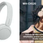 Auriculares de diadema inalámbricos Sony WH-CH520