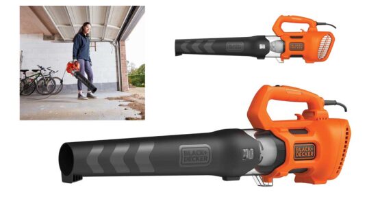 BLACK+DECKER Soplador de Hojas Axial