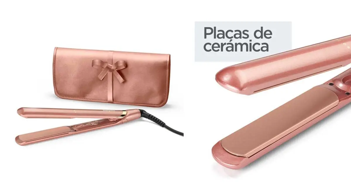 Plancha de pelo BaByliss Rose Gold
