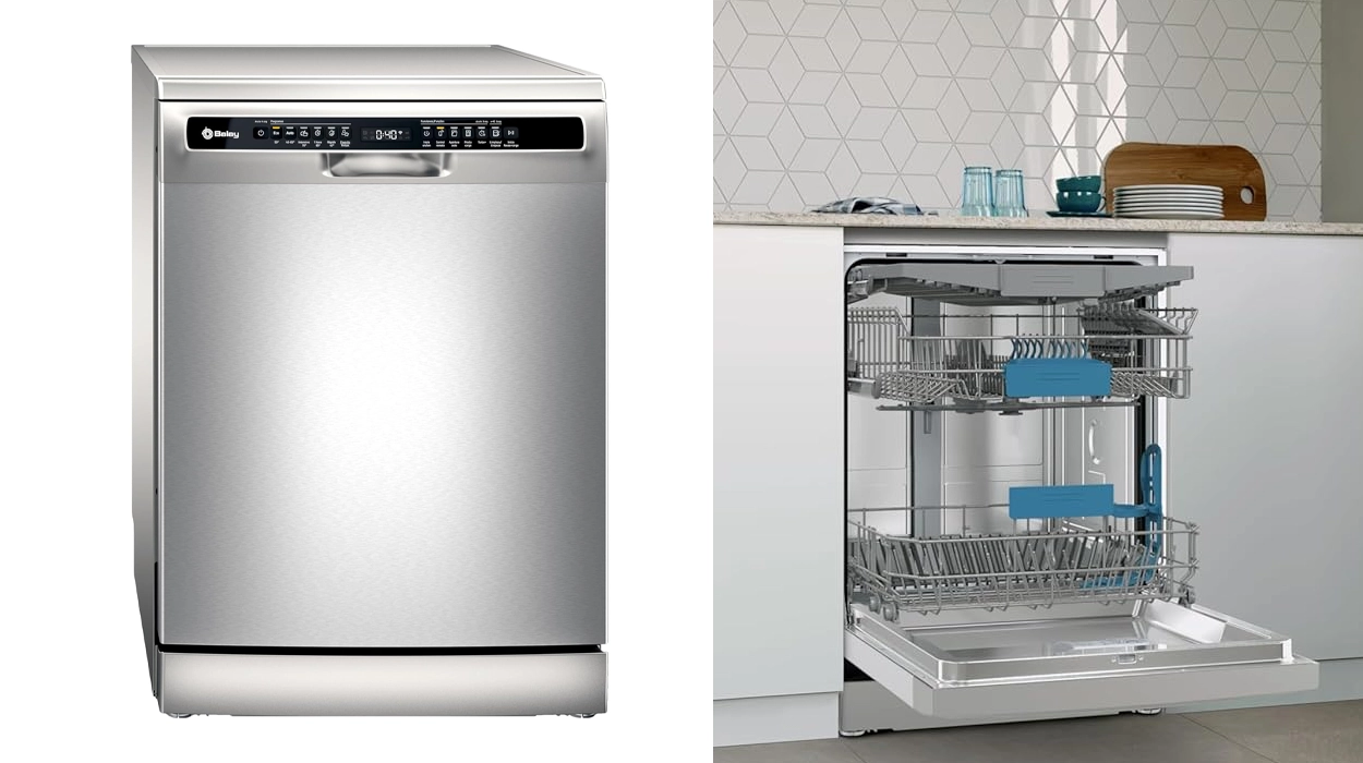 Balay 3VS6361IP lavavajillas de libre instalación de 14 servicios
