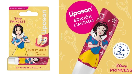 Bálsamos de labios infantiles Liposan Cherry Shine Ed. limitada Disney Blancanieves